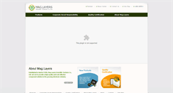 Desktop Screenshot of maglayers.com.tw